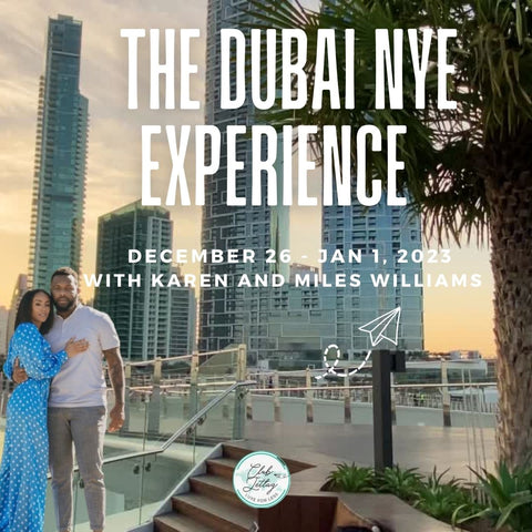 The Dubai NYE Experience with Karen and Miles Williams Deposit